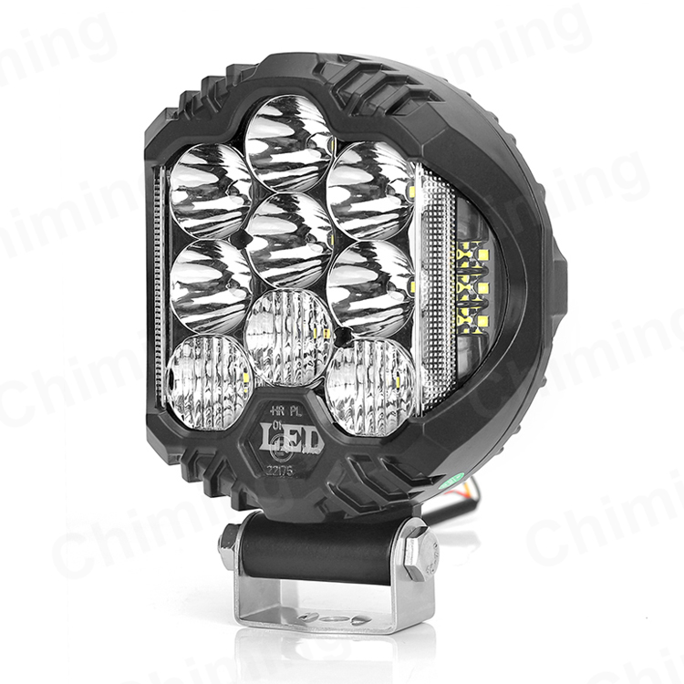 round LED DRIVING LIGHT WITH POSITION LIGHT CM-9060